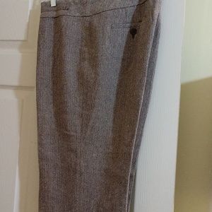 Wool capris